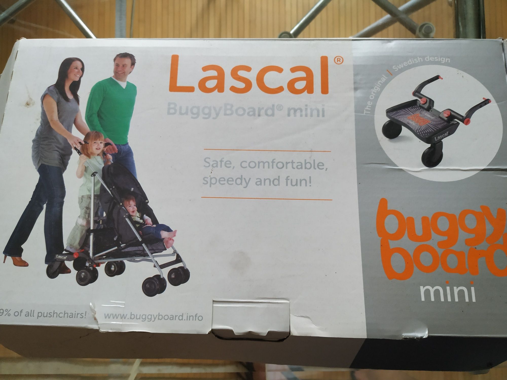 Lascal buggy board mini como novo