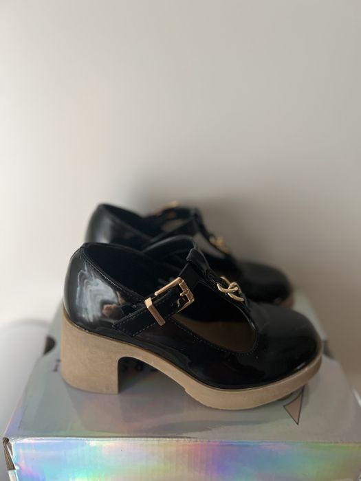 Чорні туфлі школа . 19 см. River Island. Next