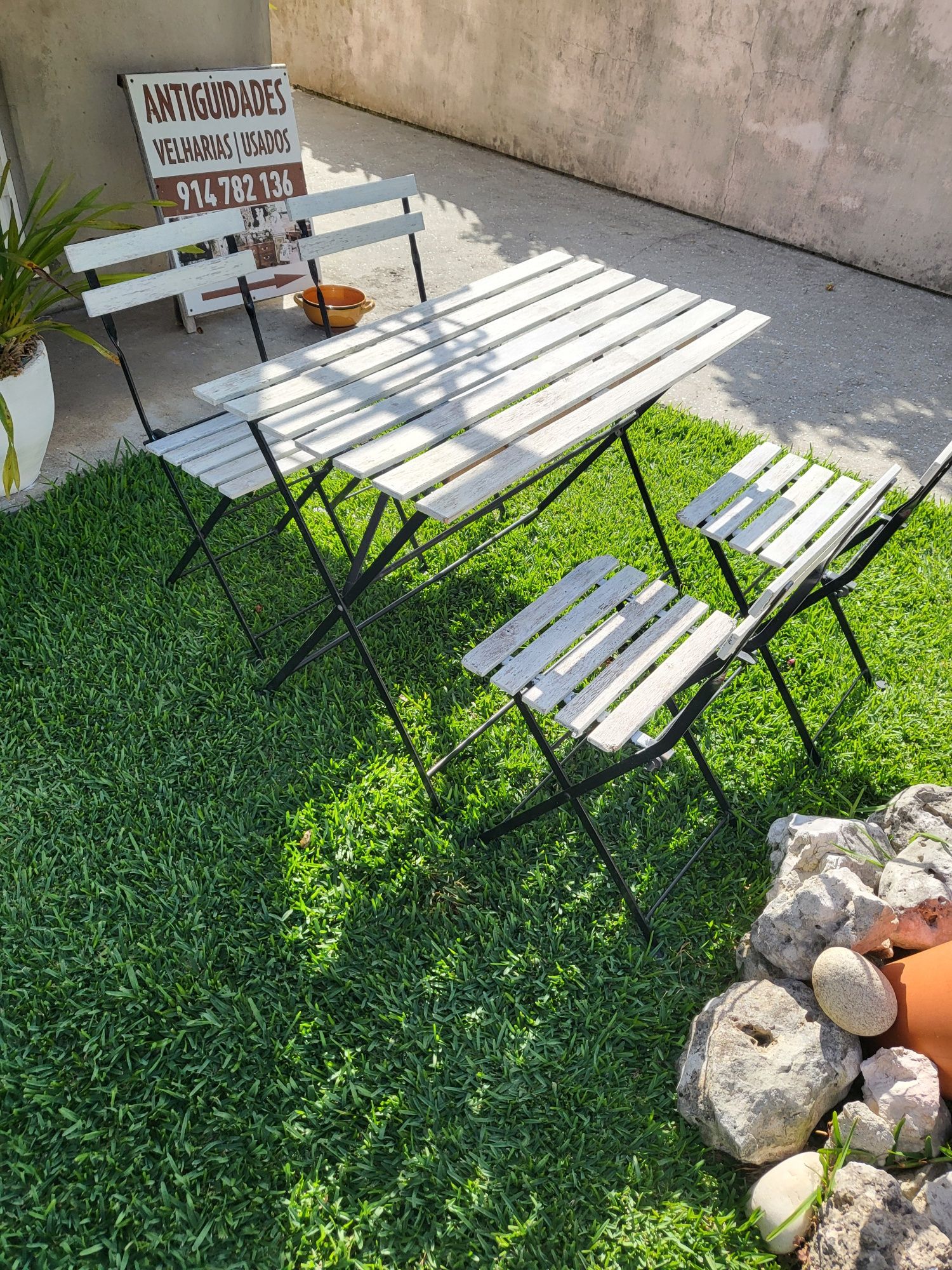 Mesa de jardim top