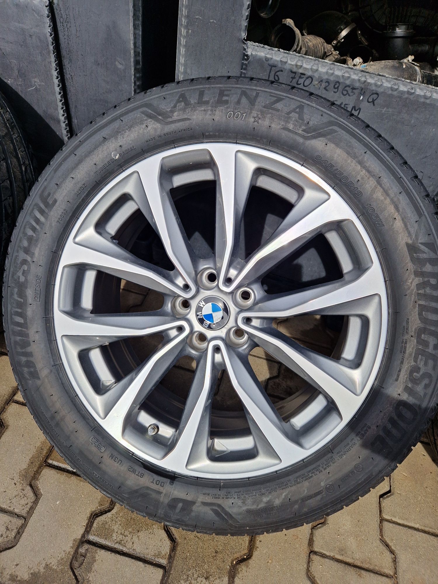 Oryginalne Koła BMW X3 X4 G01 G02 245/50R19 Bridgestone 23r. Lato