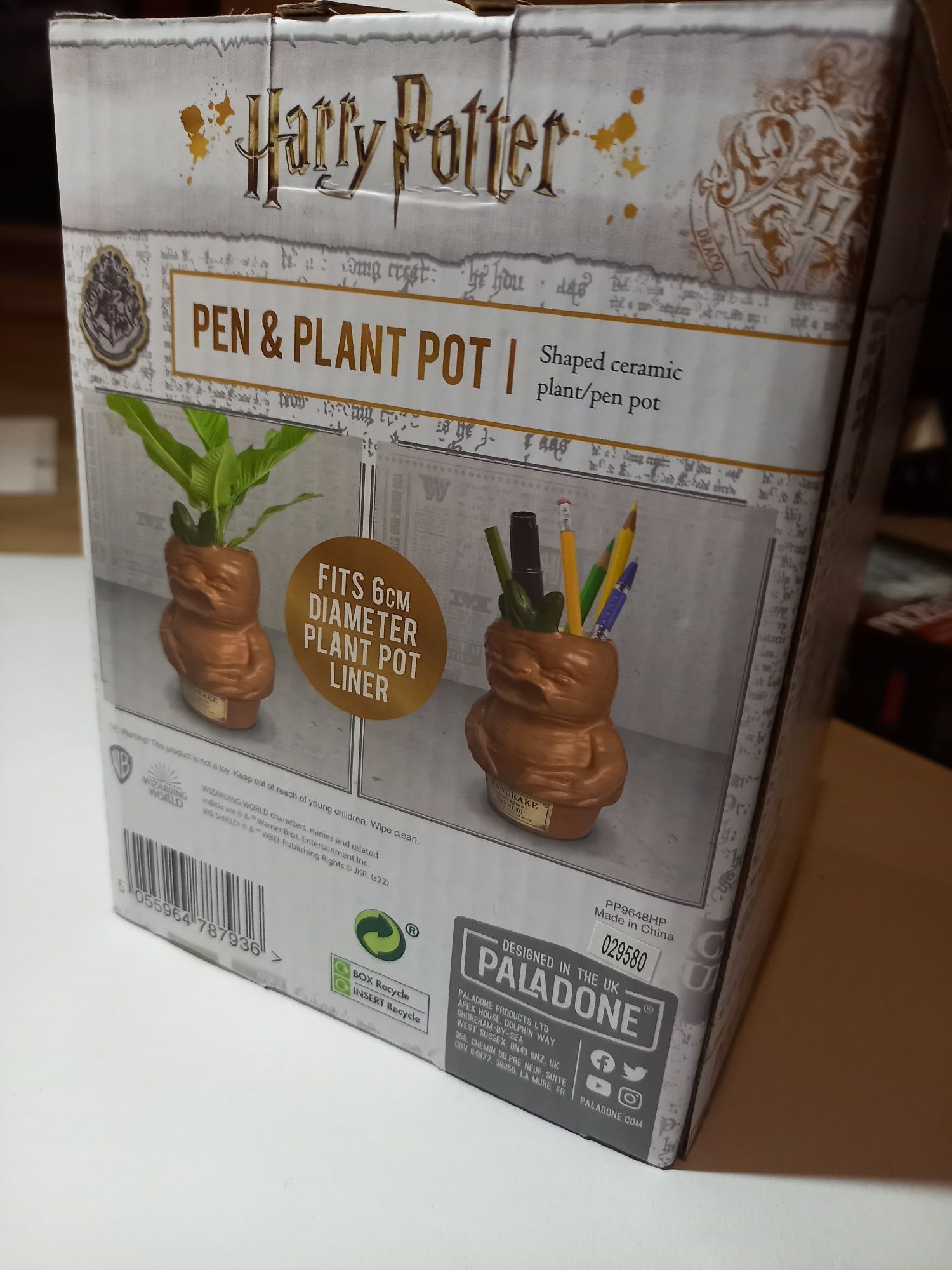 Harry Potter, Mandrake pen & plant pot