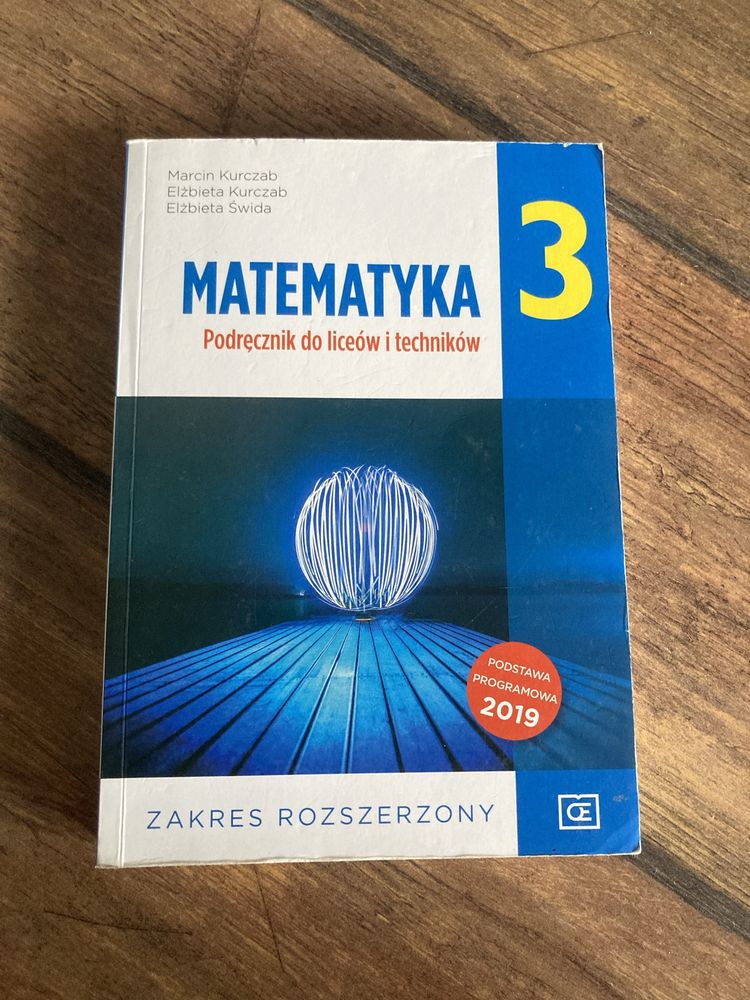 Podręcznik matematyka 3 poziom rozszerzony NOWY