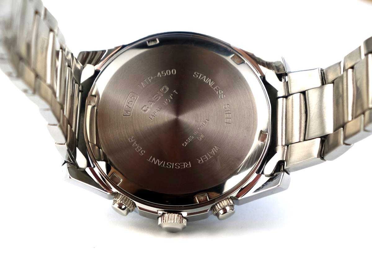 Casio MTP-4500D-1AV Ø42мм в нержавеющем корпусе