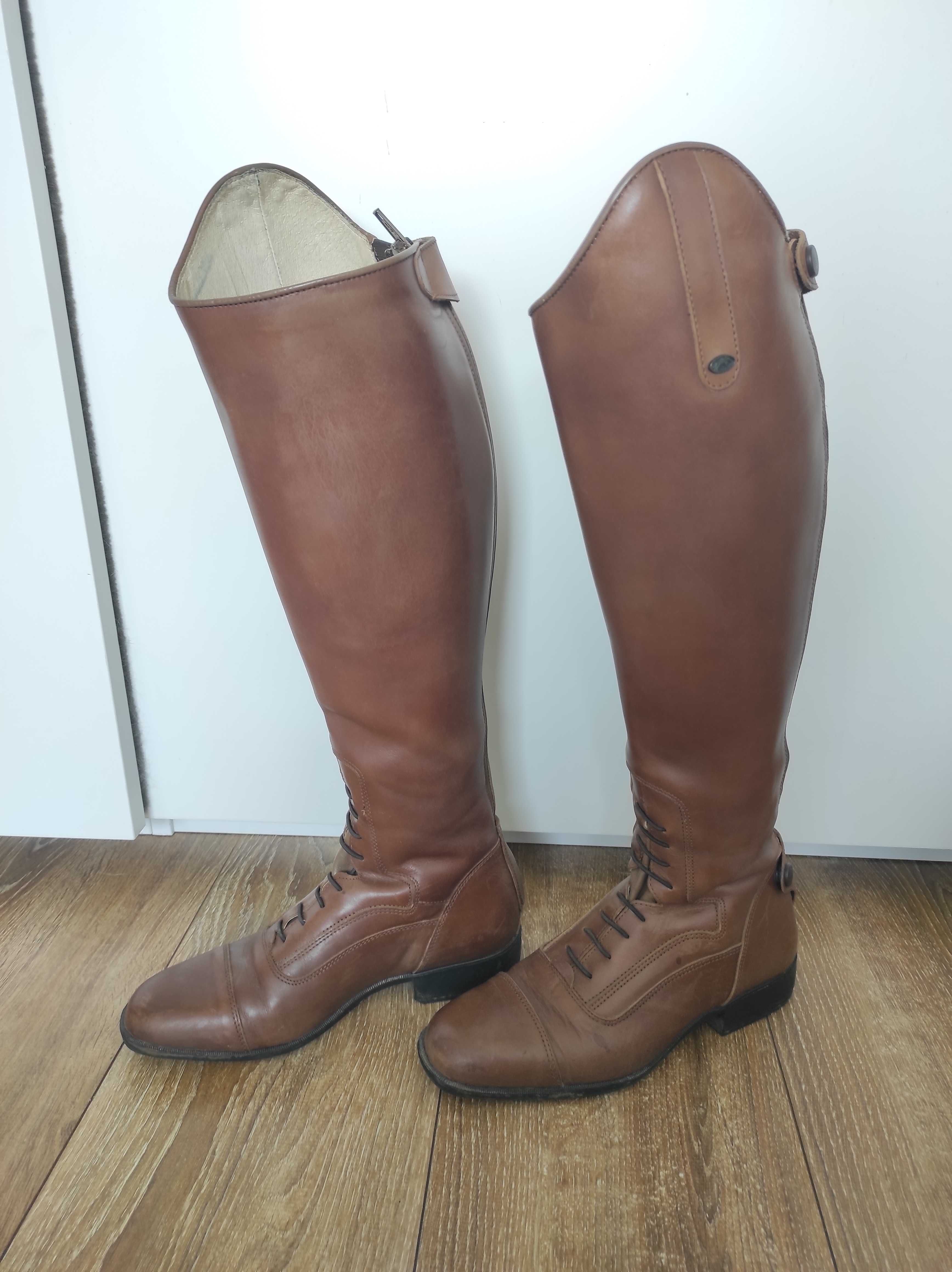 Oficerki Felix Bühler Field Boots Milano kolor whiskey 39/46 38 Normal