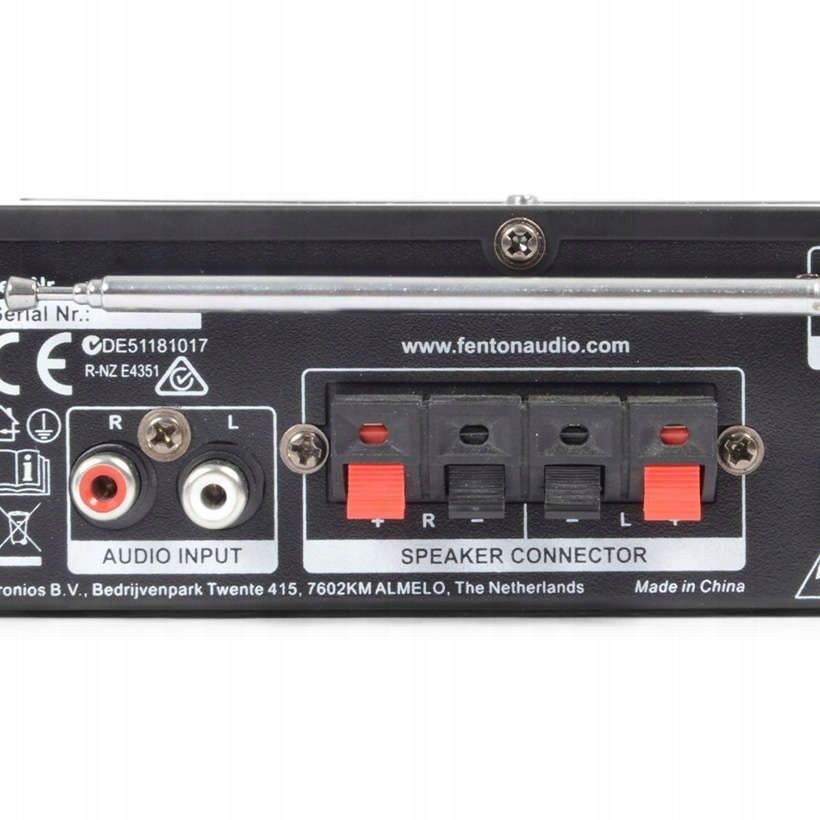 Zestaw do karaoke Wzmacniacz Fenton AV380BT 80W 2x MIKROFON 2x KOLUMNA