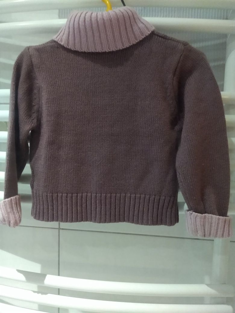 Fioletowy golfik 104