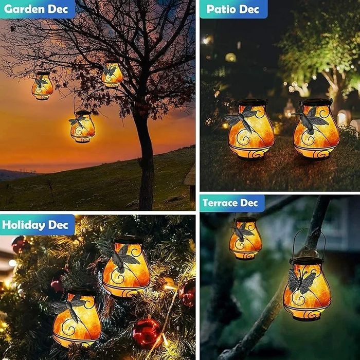 Фонарь 2 шт садовый на солнечной батарее ліхтарі садові 
Основні харак