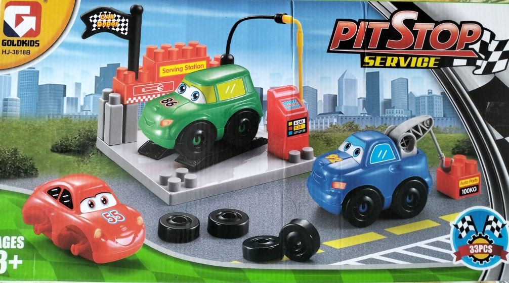 Конструктор-игра PitStop service, Набори "Детский сад для зверят" (3+)