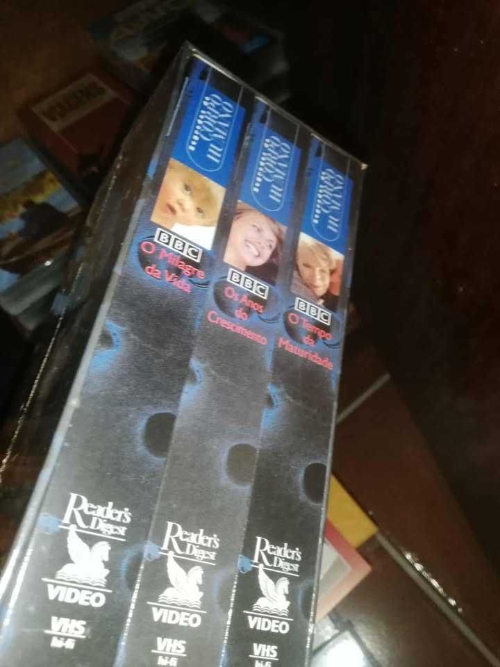 Cassetes novas plastificadas