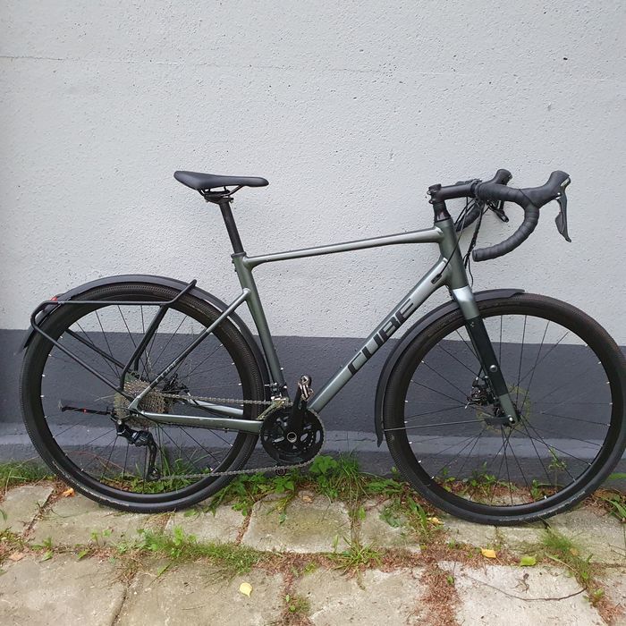 Gravel, GRX, Cube nuroad pro. Rozmiar L, turystyk, bagażnik