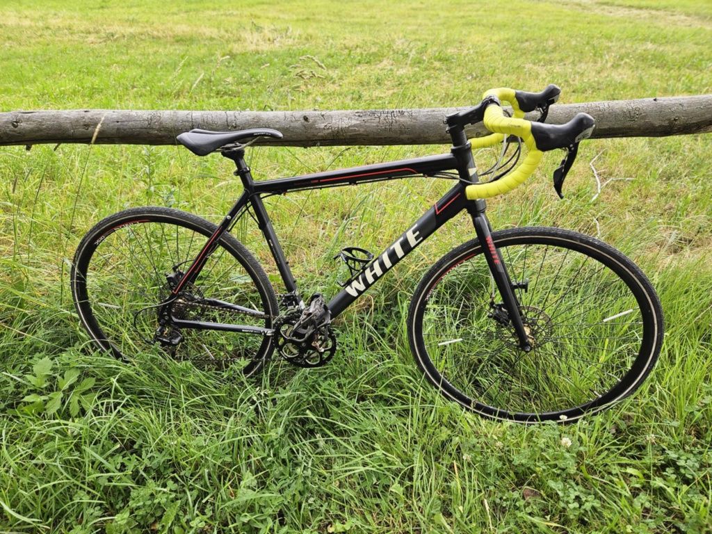 Rower gravel WHITE GX – Shimano 105 + SRAM | Stan bardzo dobry