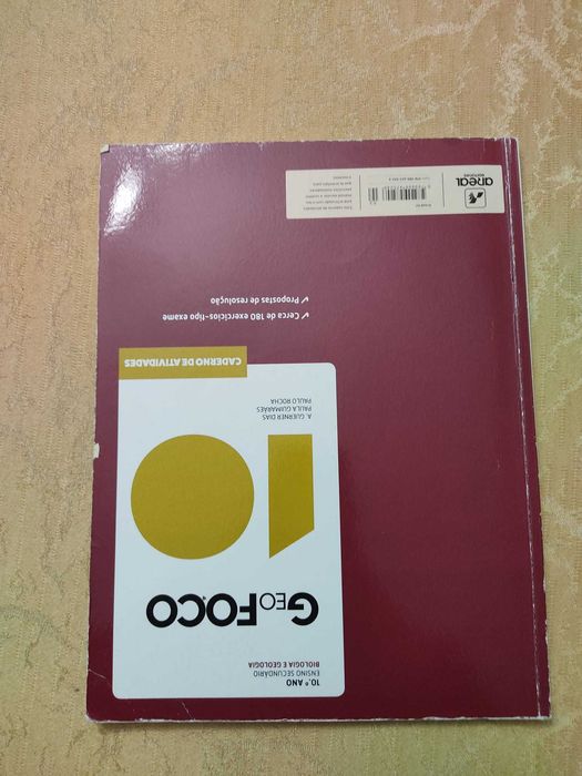 Caderno - GeoFOCO 10/BioFOCO 10 - Geologia e Biologia - 10.º Ano (NOVO