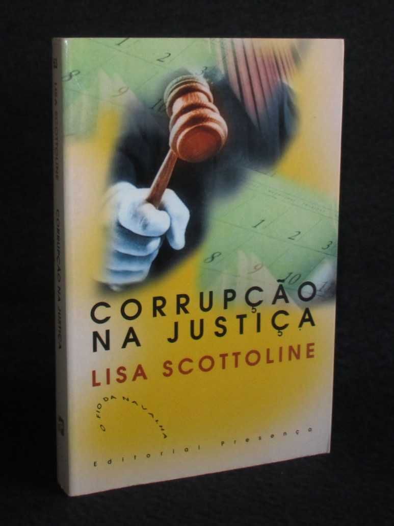 Livro Corrupção na Justiça Lisa Scottoline