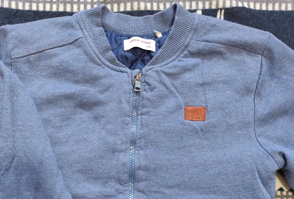 Bluza chłopięca kurtka z podszewką Lincoln&Sharks r. 146