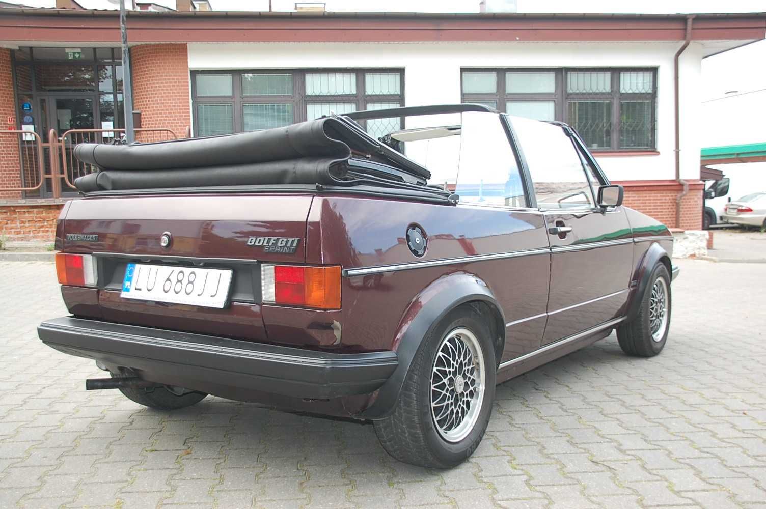 GOLF I CABRIO Karman 1983r