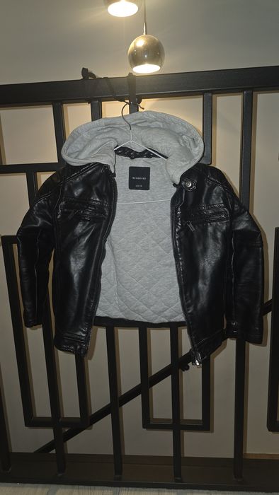 Eko Skórzana kurtka Reserved chlopieca 122