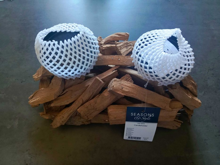 Świecznik kandelabr KANDEL 16 cm 2 świec