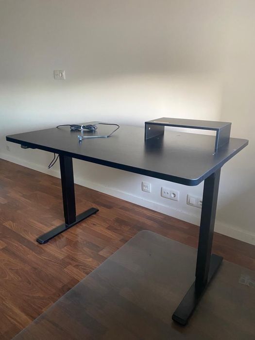 Secretária FLEXISPOT (estrutura + tampo)