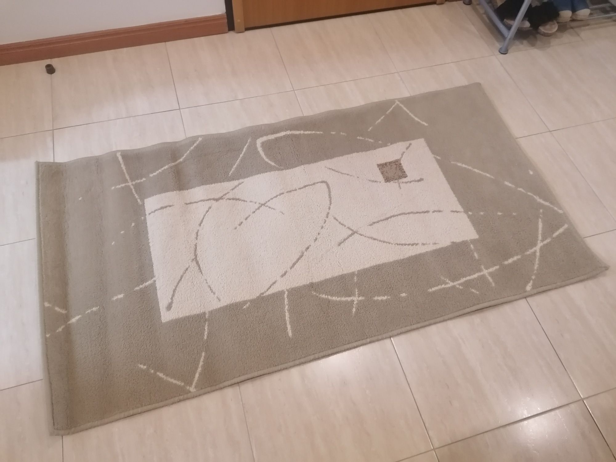 Tapete Beje (80cm x 1,50m) *Envio Gratuito*