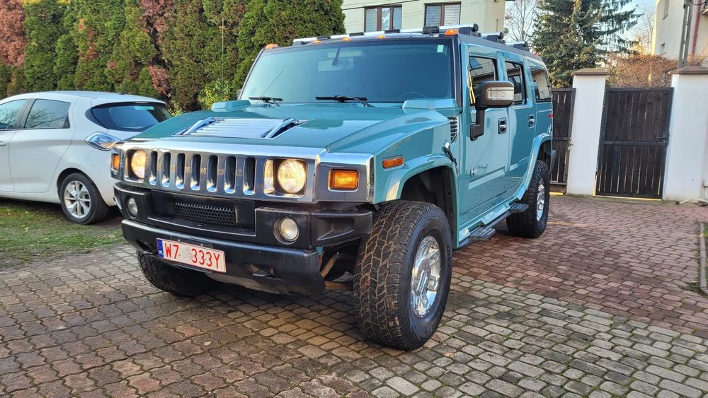 Hummer H2 2007 Bezwypadkowy w ładnym stanie świeżo sprowadzony