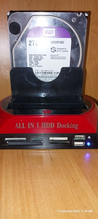 Stacja dokująca ALL IN 1 HDD
