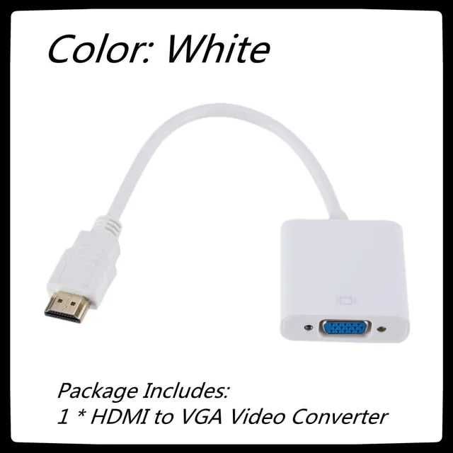HDMI - VGA адаптер конвертер кабель