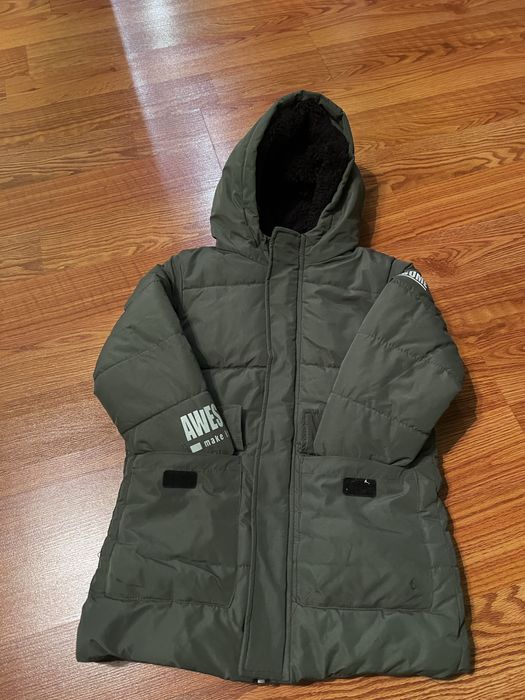 Зимова тепла курточка для хлопчика