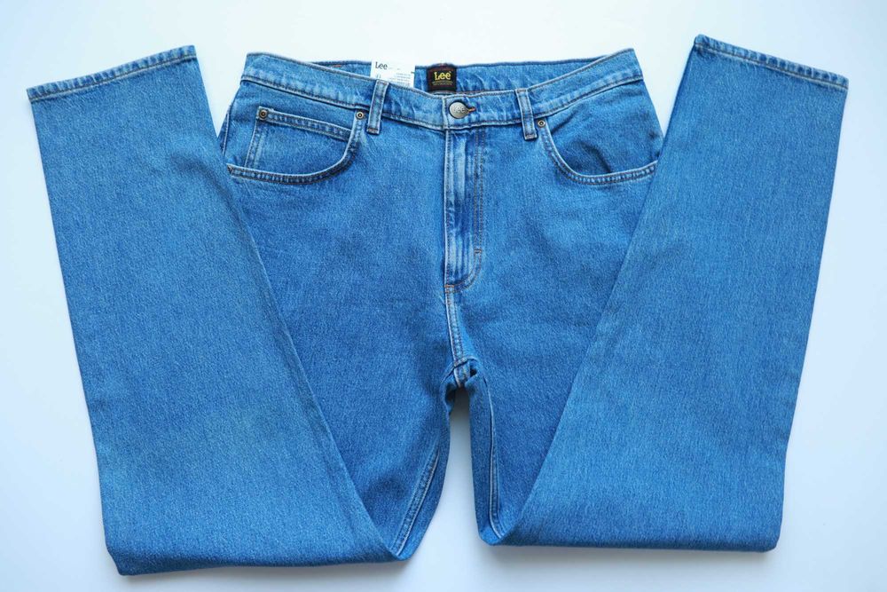 LEE OSCAR W34 L34 męskie spodnie jeansy relaxed tapered nowe okazja