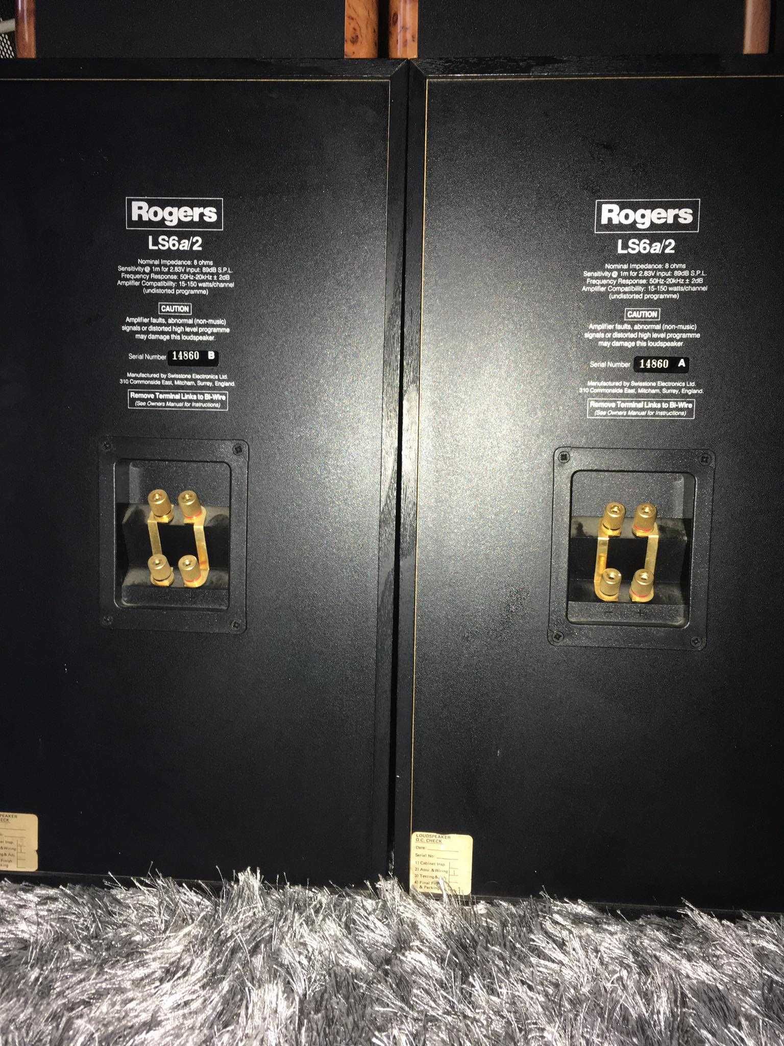 Rogers LS6A/2 kolumny