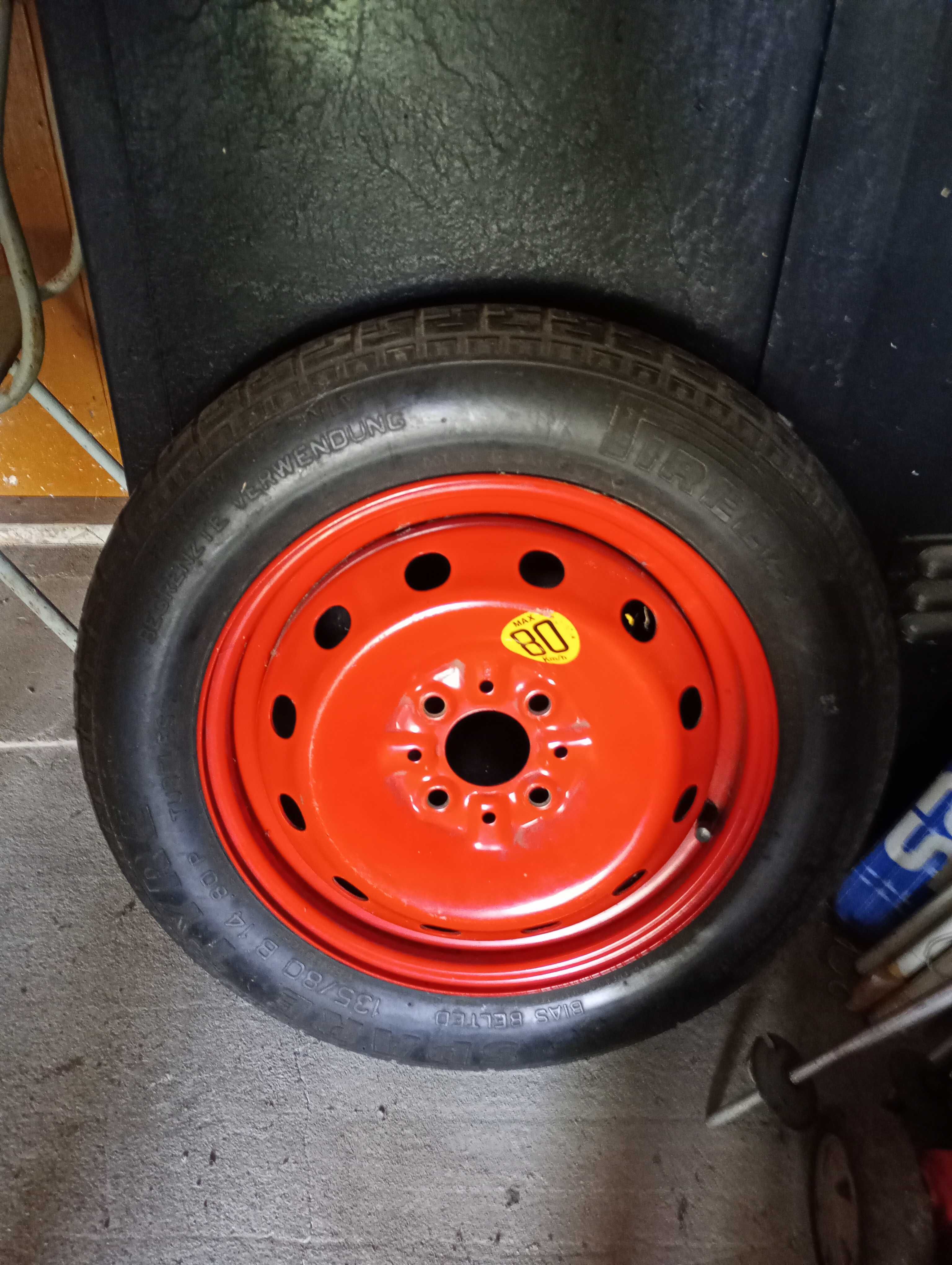 Koło dojazdowe PIRELLI 135/80/14