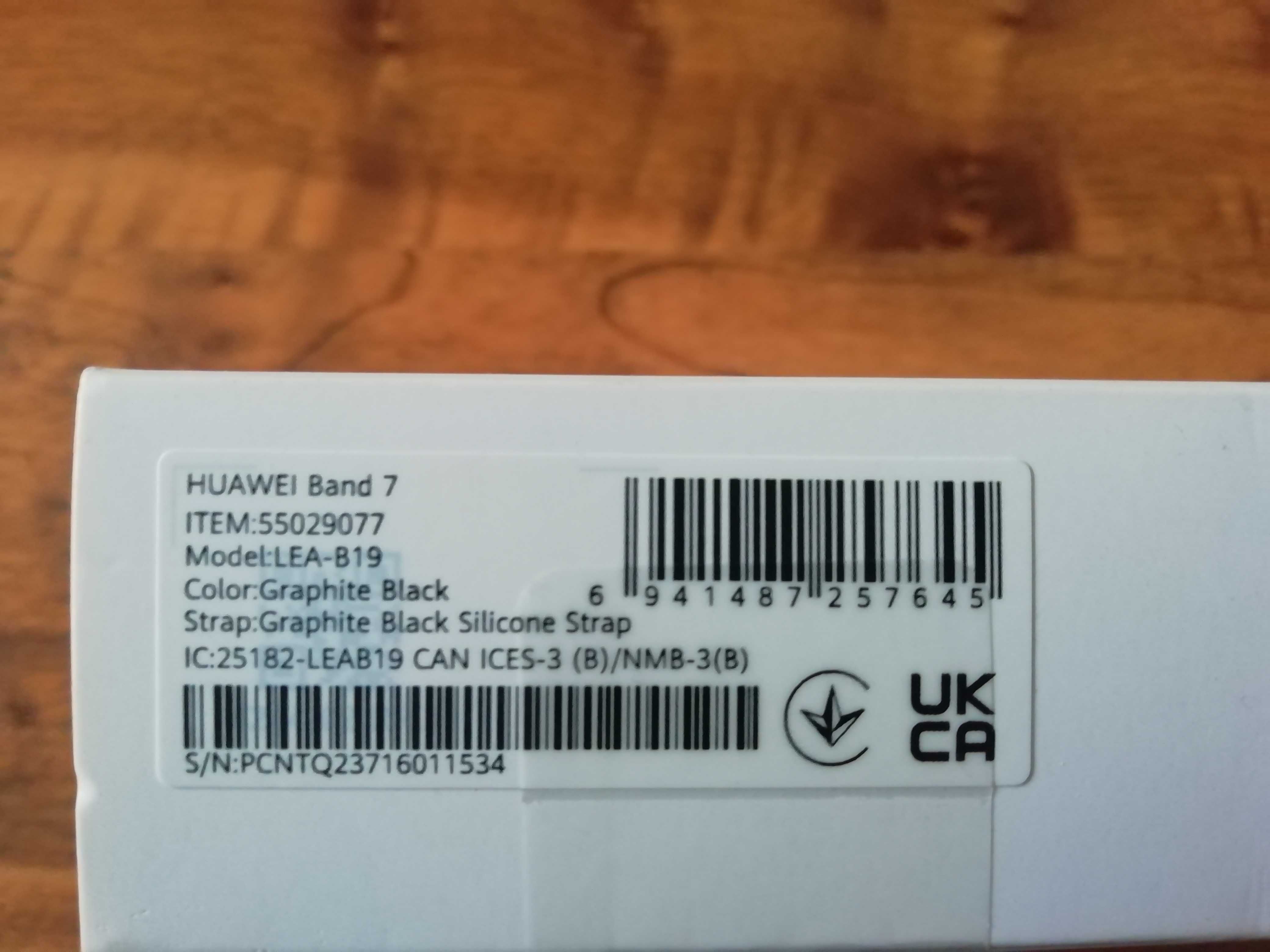 Smartband Huawei Band 7 czarny LEA-B19