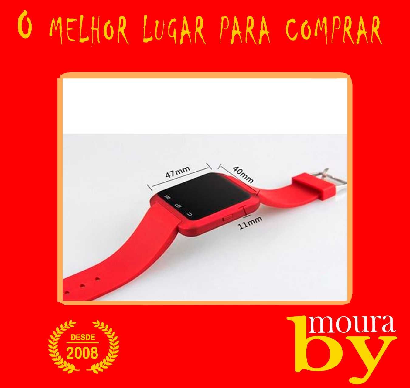 Relogio inteligente Bluetooth Smartwatch Android e Iphone