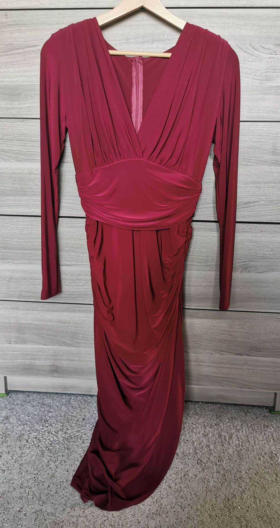 Sukienka lidia aurora bordowa rozm M/L
