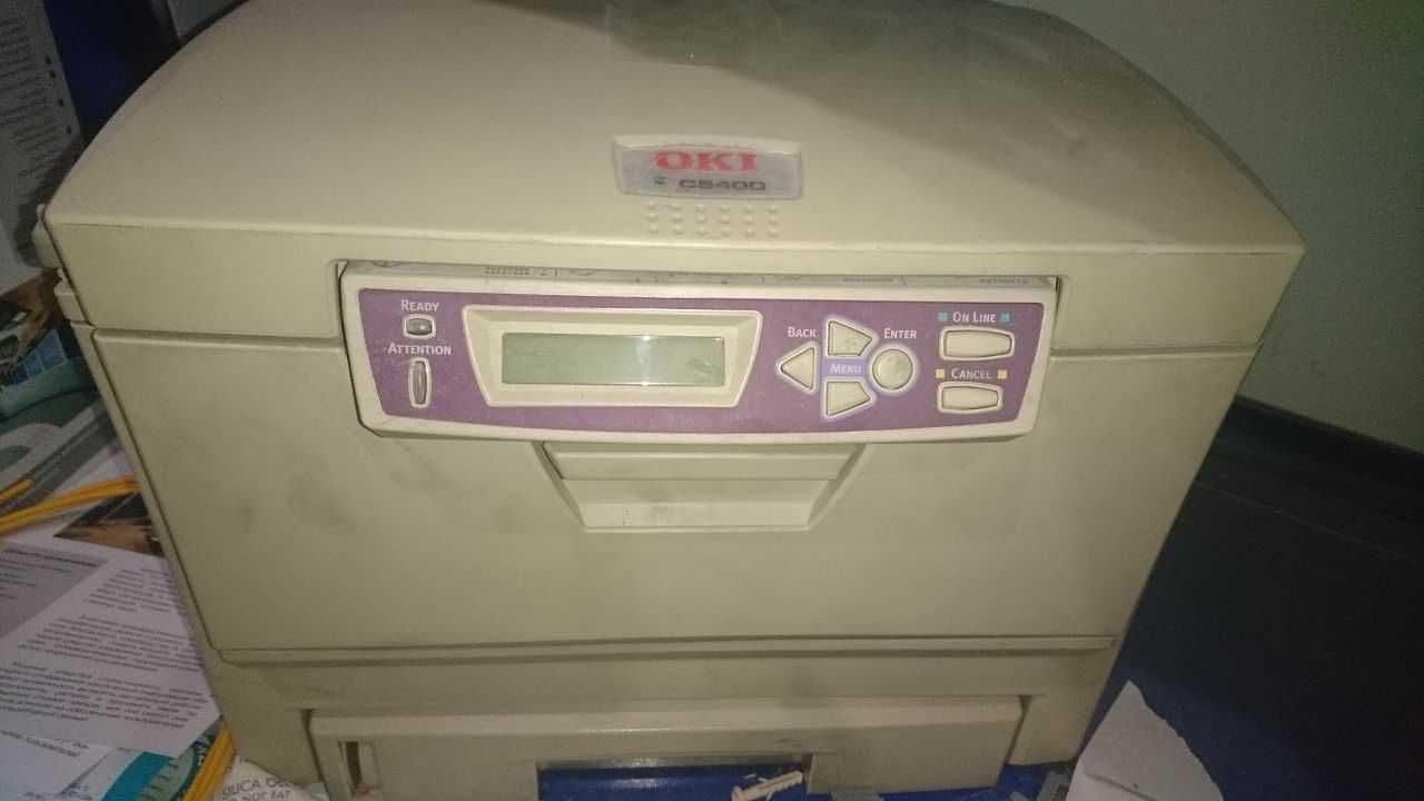 Профессиональный Цветной светодиодный принтер OKI C5400