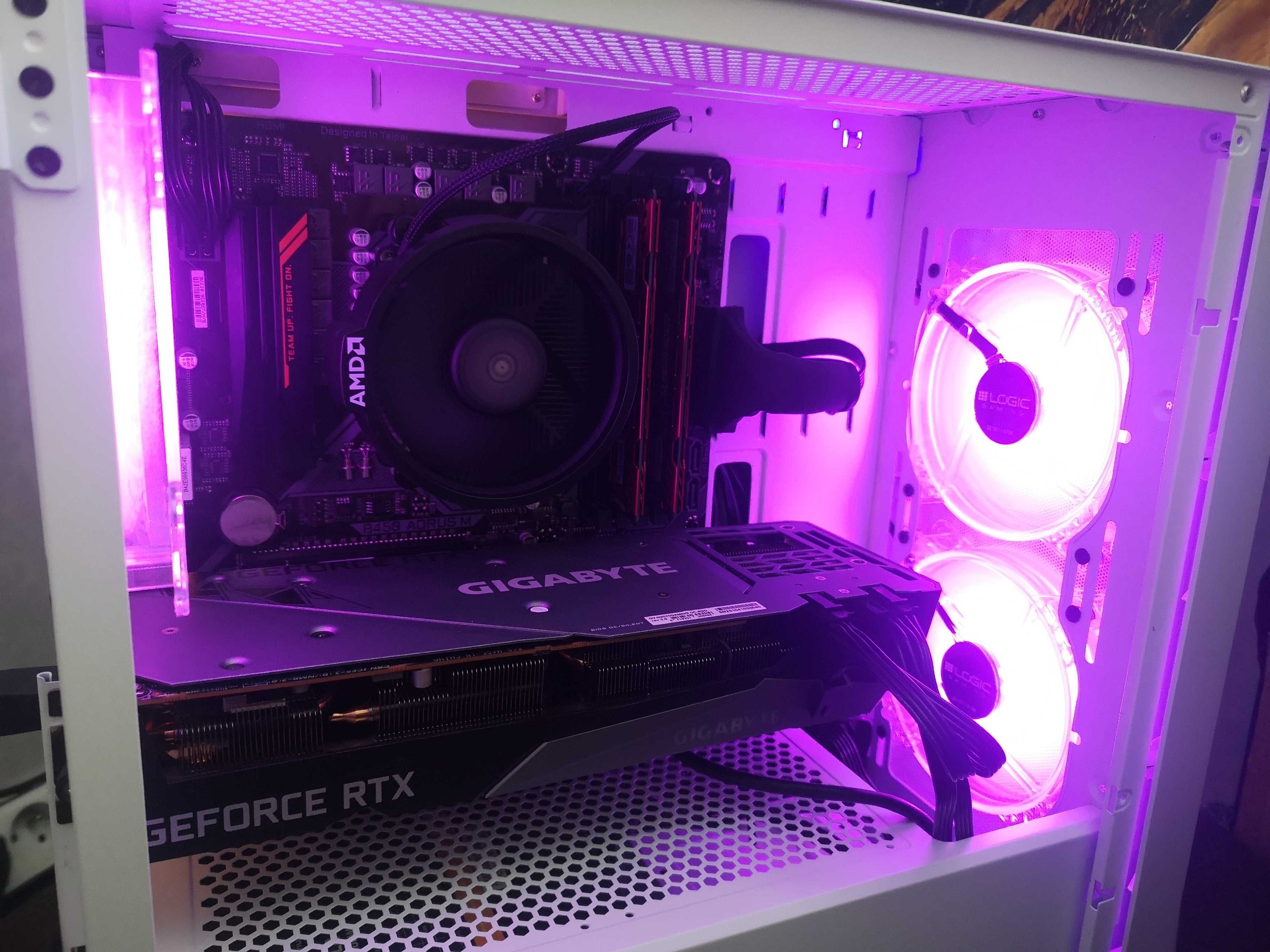 Komputer Win 10 / Ryzen5 3600 / Gigabyte B450 AORUS M / SSD / 16GB