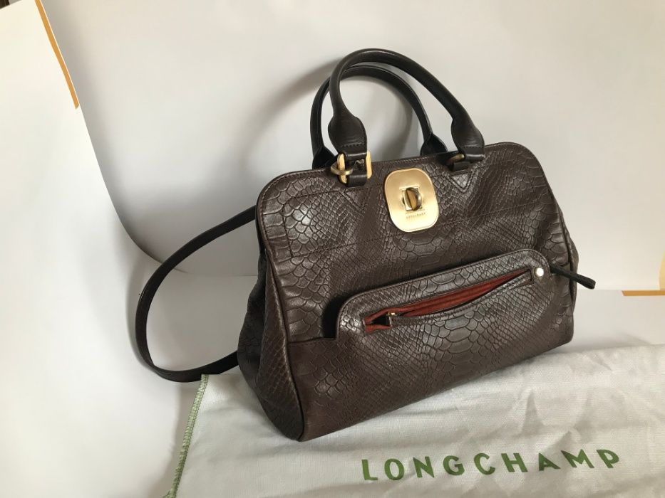 Longchamp Gatsby exotic midi