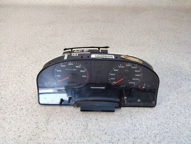 LICZNIK ZEGARY PRĘDKOŚCIOMIERZ AUDI 80 90 S2 B4 2.0 B EUROPA - 8A0919033H
