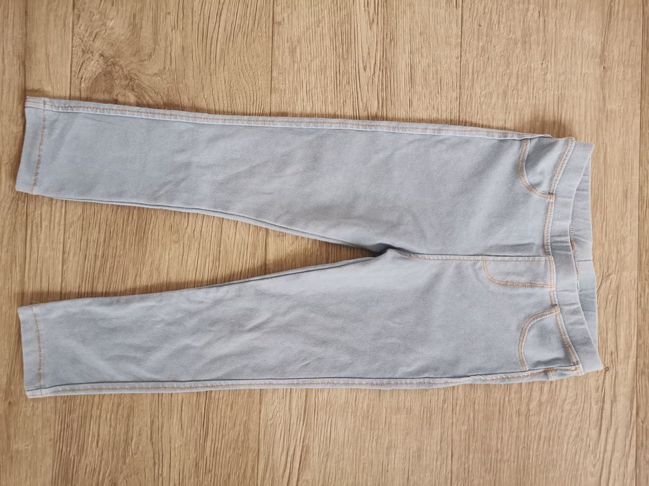 Spodnie jeans jegginsy Zara 104