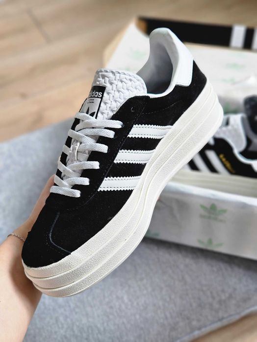АКЦІЯ! Adidas Gazelle Bold black 37 38 39 40 41 адідас газелі