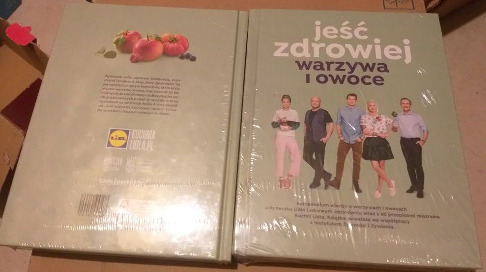 Książka Jeść Zdrowiej WARZYWA i OWOCE Lidl