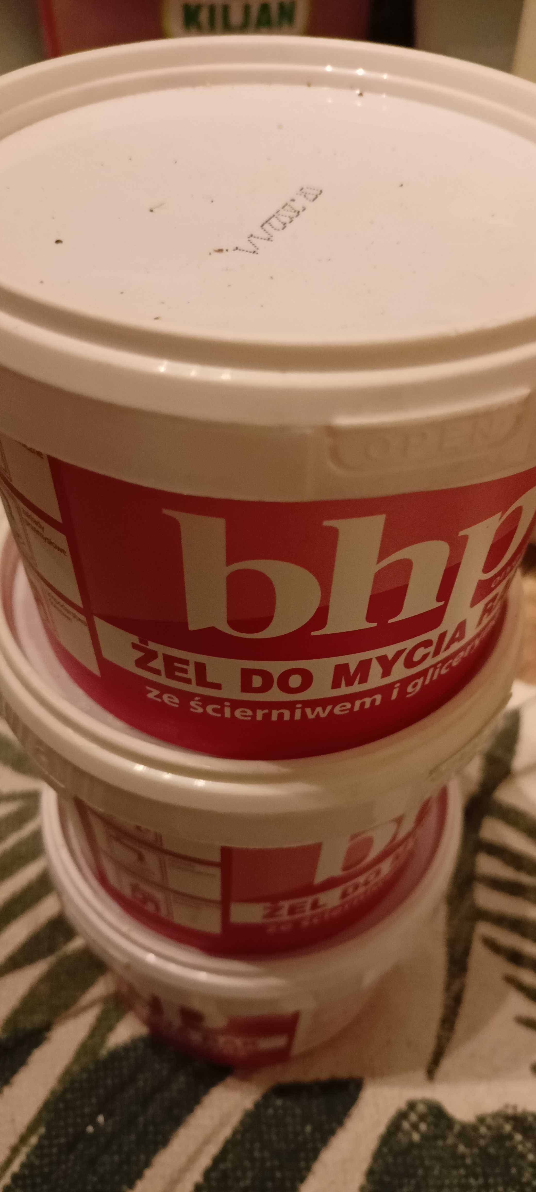 PASTA W ŻELU DO MYCIA RĄK 500gr czerwona Pollena bez parabenów