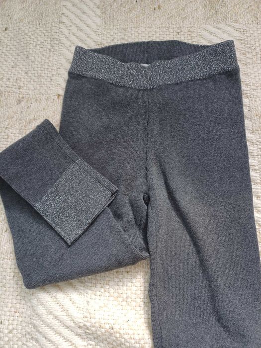 Leginsy dziewczęce,  brokatowe