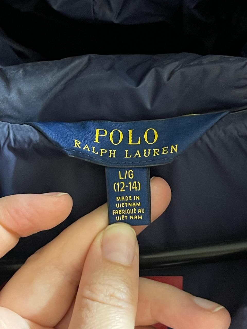 Пуховик детский Ralph Lauren