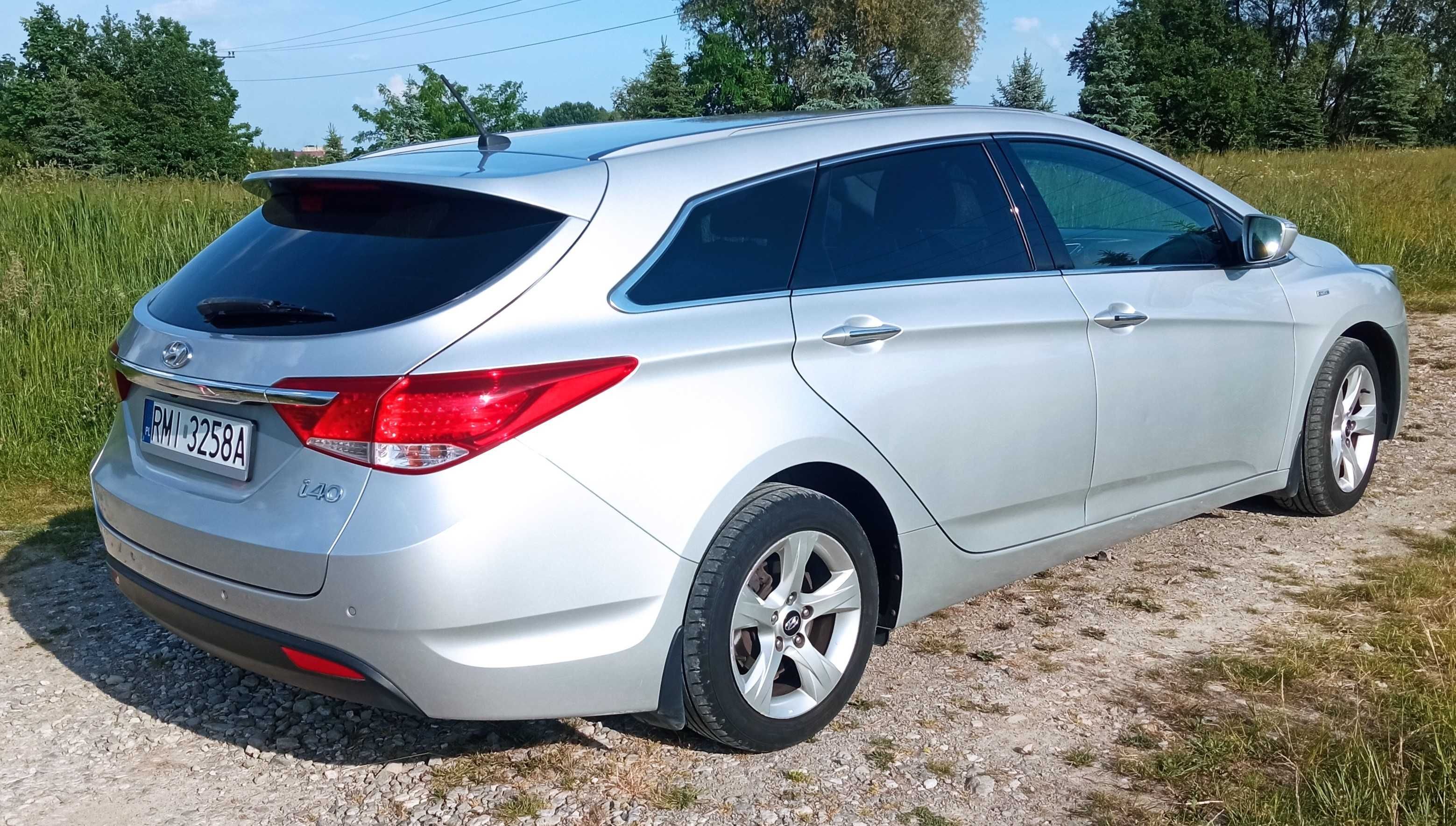 Hyundai I40 1.7 CRDI 136 km na łańcuchu rozrządu, oszczędny