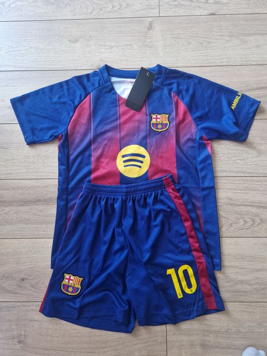 Strój 135-145 FC BARCELONA 25/26 LAMINE YAMAL 10 Koszulka Spodenki 24