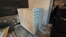 Gondola wyspa sklepowa mobilna Space Wall 80x120 cm stan b.db. Okazja