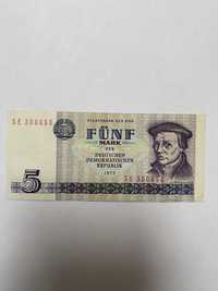 banknot funf mark