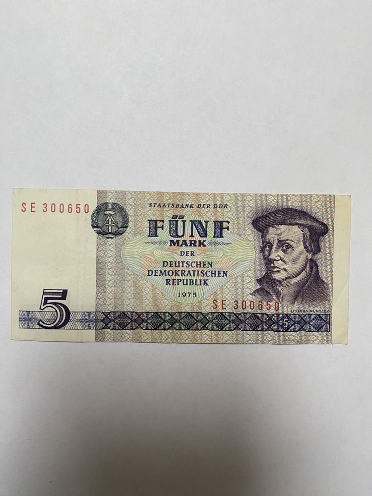 banknot funf mark