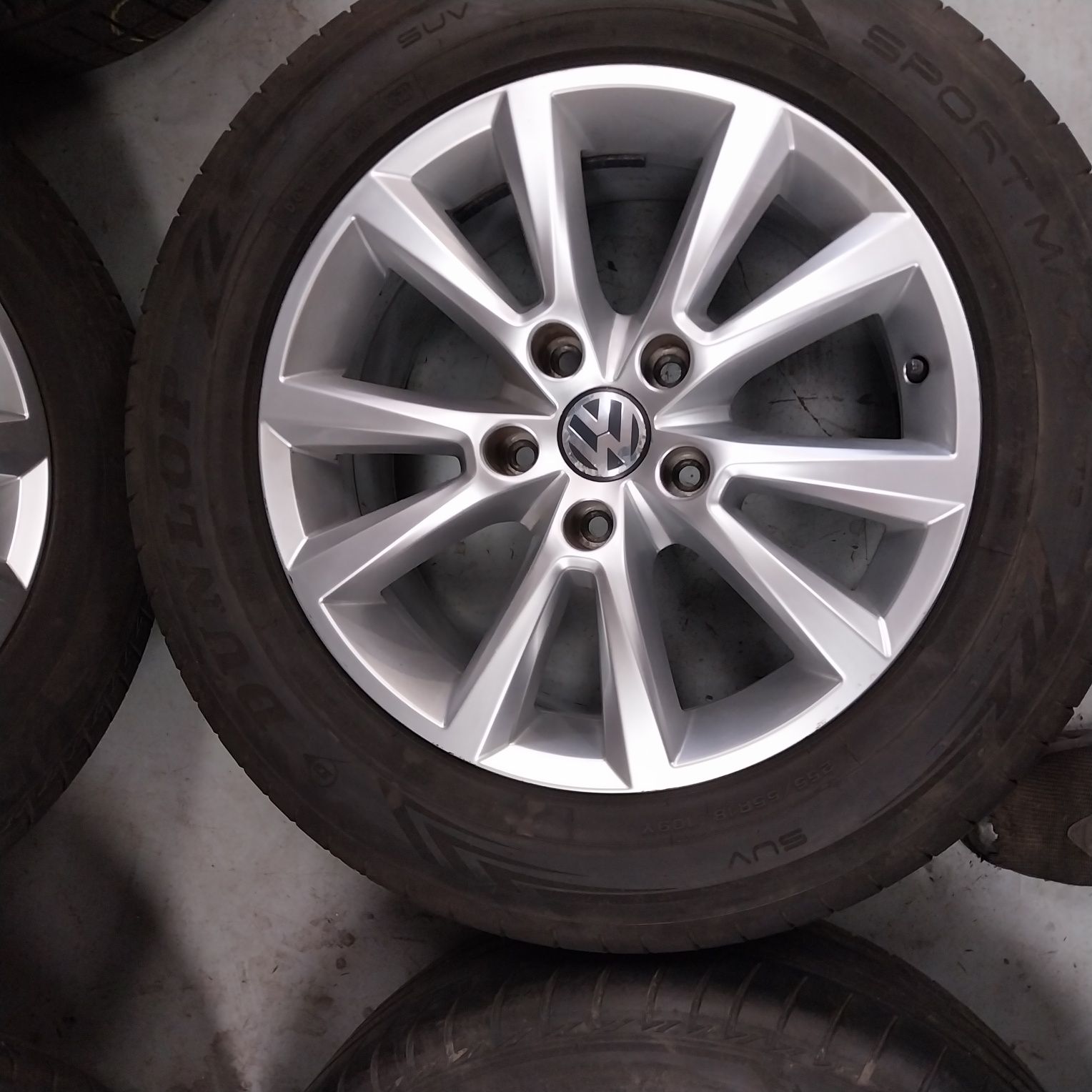 Oryginalne Felgi Aluminiowe VW TOUAREG 18" 5x130 ET53 Super Stan !