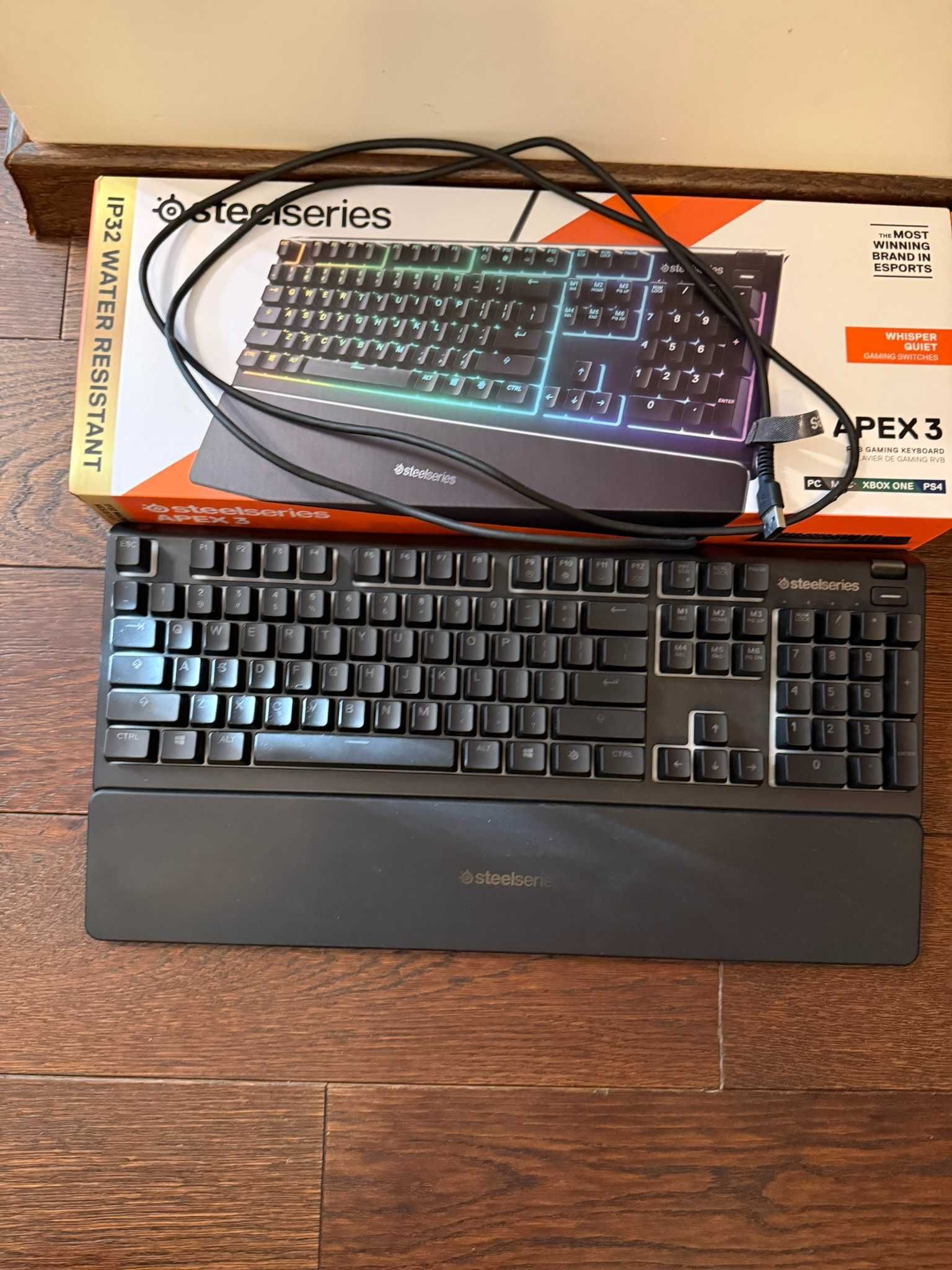 klawiatura steelseries apex 3 stan idealny